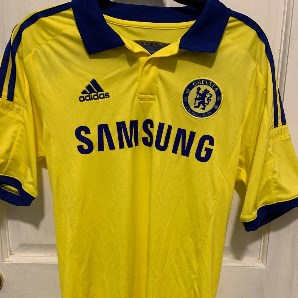 Adidas Chelsea FC futbol Soccer Jersey Blank